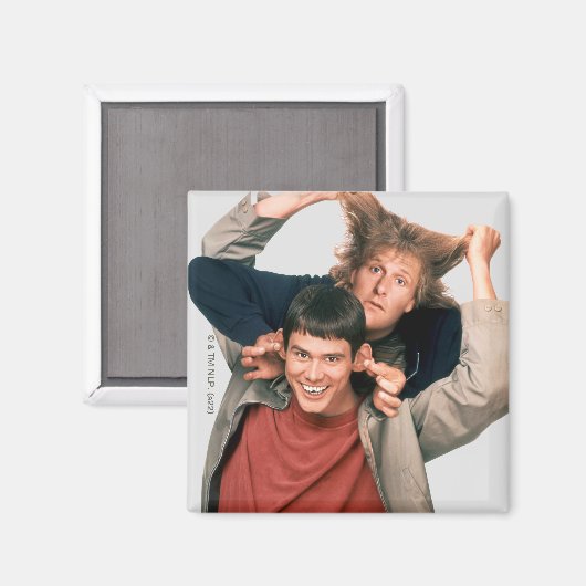 Dumb | Lloyd und Harry Magnet (Vorderseite/Rückseite)