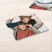 Dumb | Lloyd und Harry Rechteckiger Pappuntersetzer (angewinkelt)