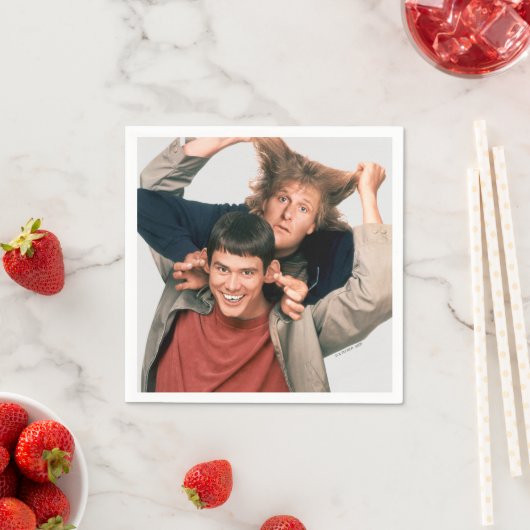 Dumb | Lloyd und Harry Serviette (Beispiel)