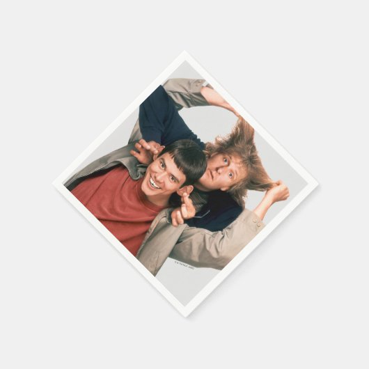 Dumb | Lloyd und Harry Serviette (Ecke)