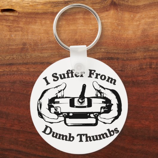 Dumb Thumbs Schlüsselanhänger (Vorderseite)