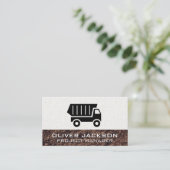 Dumb Truck | Boden Visitenkarte (Stehend Vorderseite)