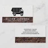 Dumb Truck | Boden Visitenkarte (Vorne/Hinten)