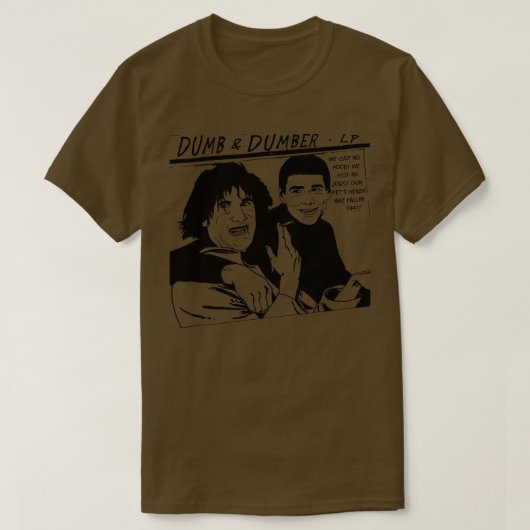 Dumb und Dumber Goo Parody T-Shirt (Design vorne)