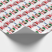 Dumb und Dumber Haris und Biden stimmen für Trump Geschenkpapier (Ecke)