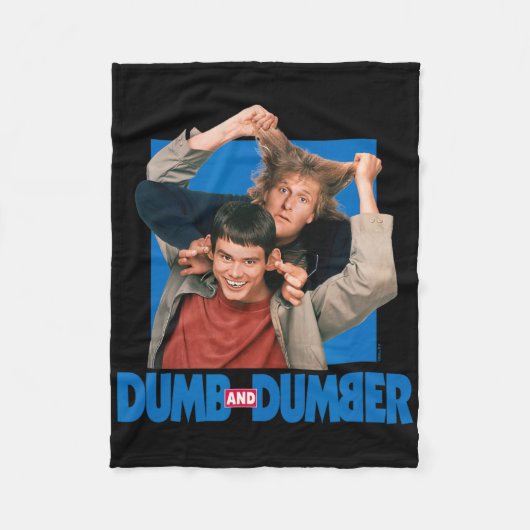 Dumb und Dumber - Lloyd Christmas und Harry Dunne Fleecedecke (Vorderseite)