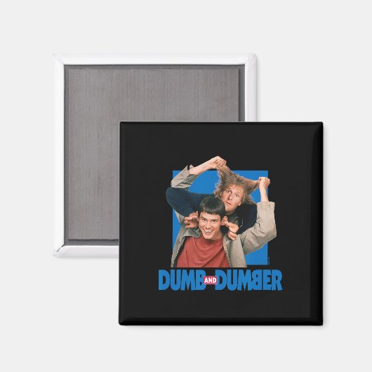 Dumb und Dumber - Lloyd Christmas und Harry Dunne Magnet (Vorderseite/Rückseite)