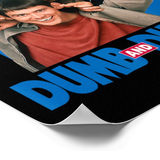 Dumb und Dumber - Lloyd Christmas und Harry Dunne Poster (Ecke)