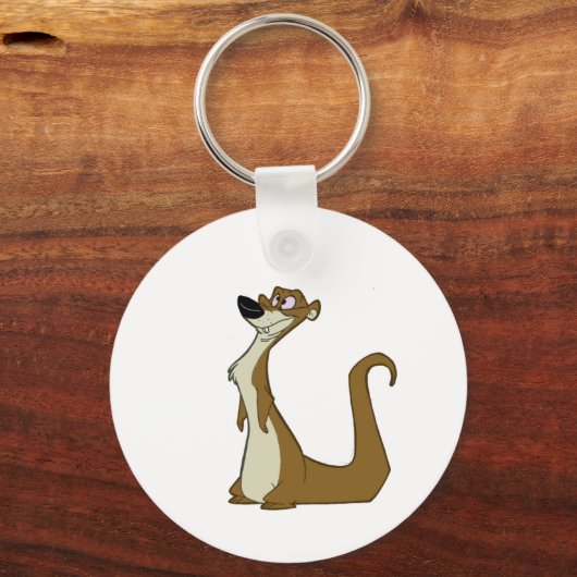 Dumb Weasel Schlüsselanhänger (Vorderseite)