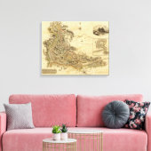 Dumbartonshire Leinwanddruck (Insitu (Wohnzimmer))