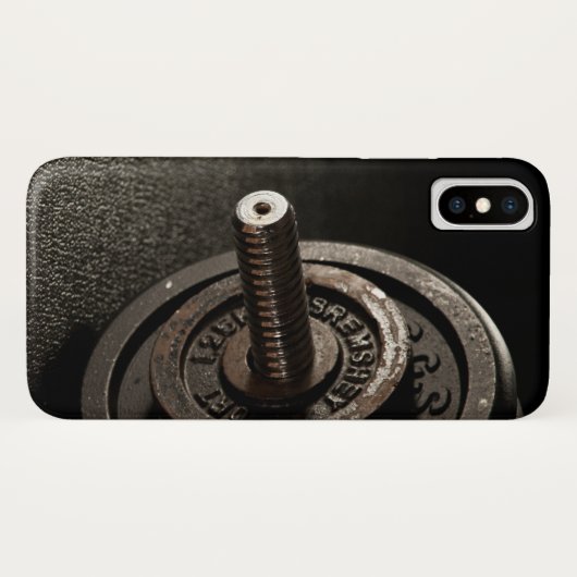 Dumbbell Case-Mate iPhone Hülle (Rückseite (Horizontal))