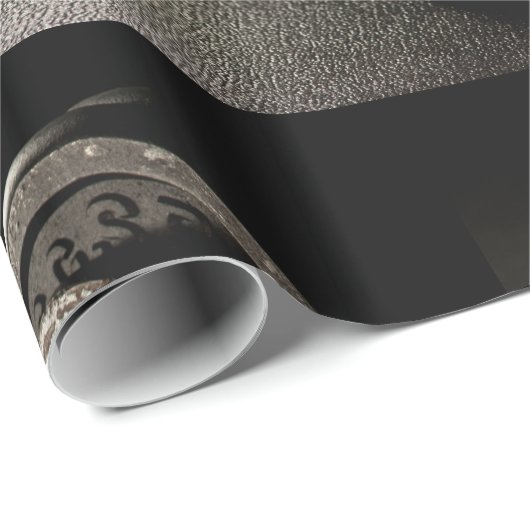 Dumbbell Geschenkpapier (Rolleneckpunkt)