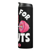 Dumbbell ich mache es für Donuts Thermosbecher (Nach rechts gedreht)