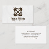 Dumbbell Illustrations | Fitness Visitenkarte (Vorne/Hinten)