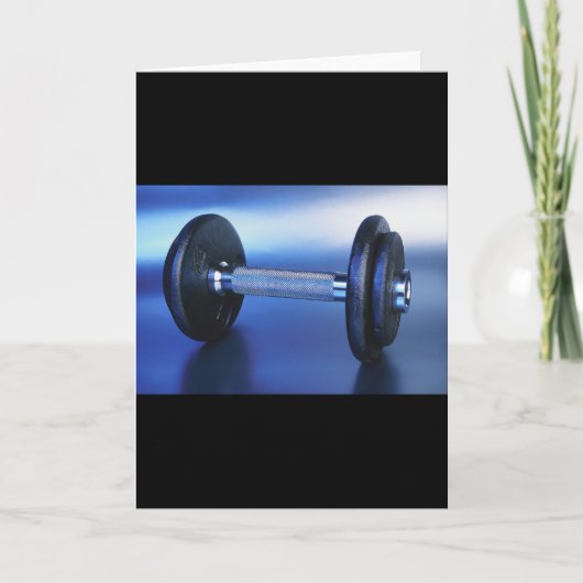 Dumbbell Karte (Vorderseite)