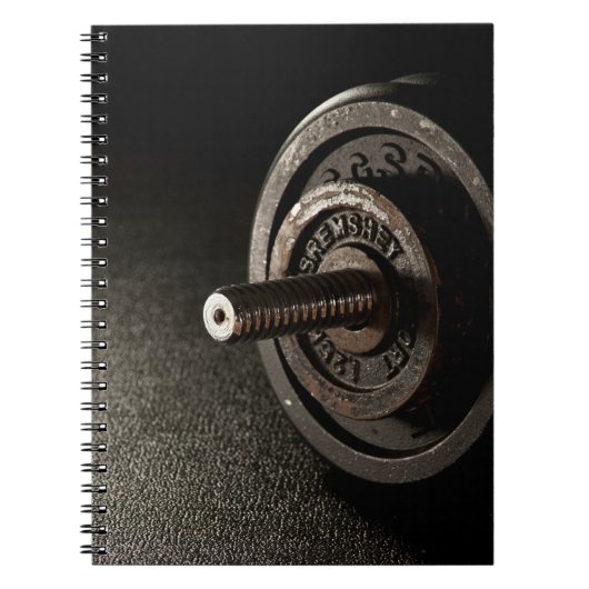 Dumbbell Notizblock (Vorderseite)