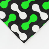 dumbbell  pattern 2 in 1 repeat blancky fleecedecke (Ecke)