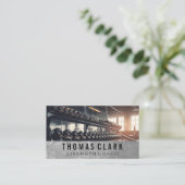 Dumbbell Rack | Fitness Trainer | Gym Visitenkarte (Stehend Vorderseite)