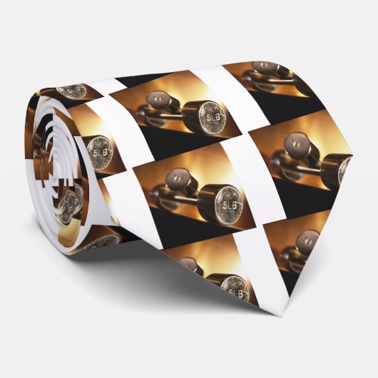 Dumbbells Krawatte (Gerollt)