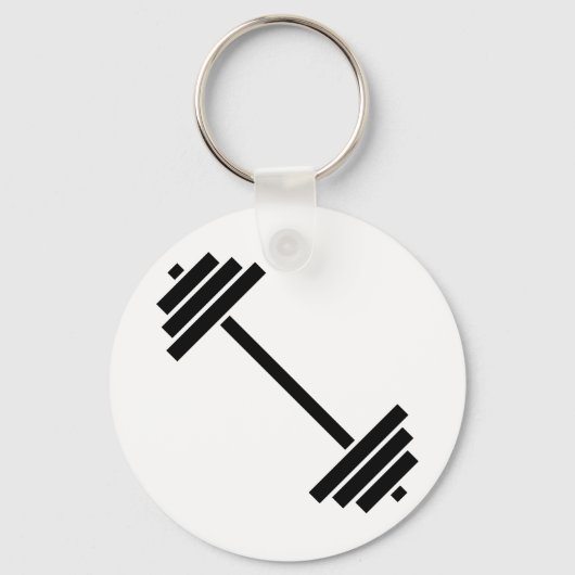 Dumbbells Schlüsselanhänger (Vorderseite)