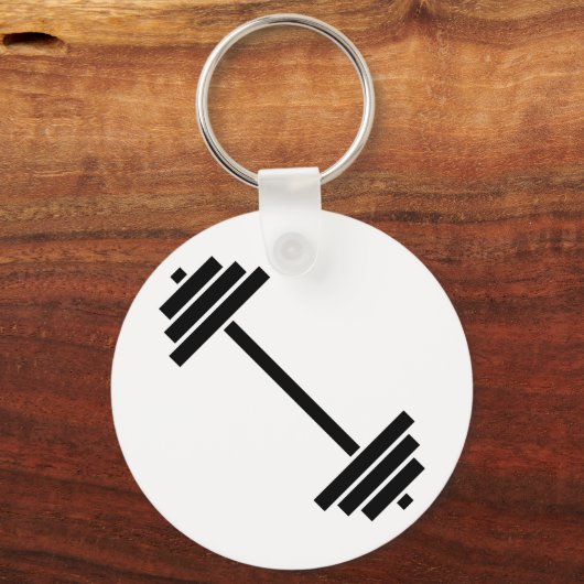 Dumbbells Schlüsselanhänger (Vorderseite)