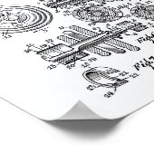 Dumbell 1953 Weißbuch zum Thema Patentkunst Poster (Ecke)