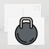 Dumbell 1 postkarte (Vorne/Hinten)