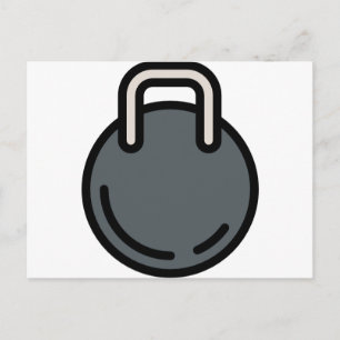 Dumbell 1 postkarte