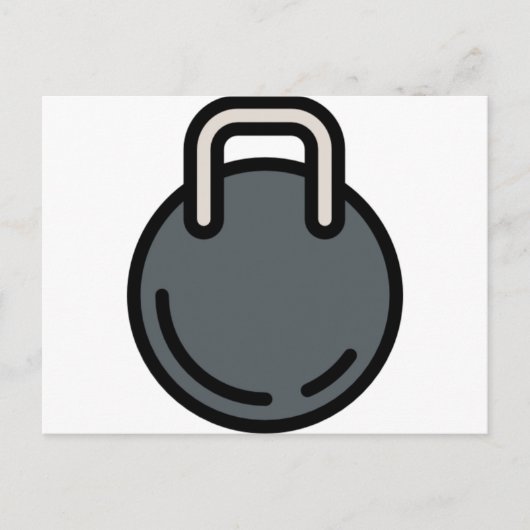 Dumbell 1 postkarte (Vorderseite)