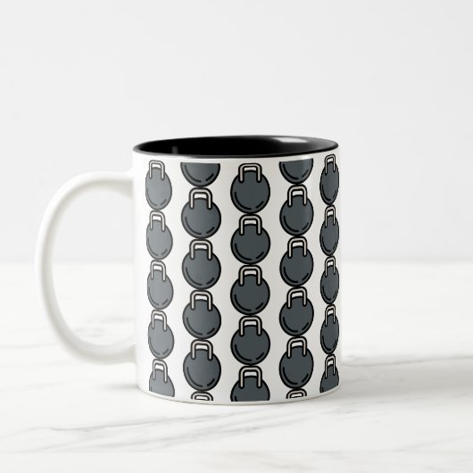 Dumbell 1 zweifarbige tasse (Links)