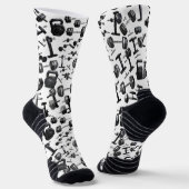 Dumbell Barbell Socks Socken (Gewinkelt)