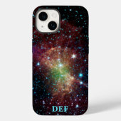 Dumbell-Nebel-Namen Initialen Astronomie Case-Mate iPhone Hülle (Rückseite)