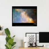 Dumbell Nebula M27 Hubble Teleskop Poster (Heimbüro)