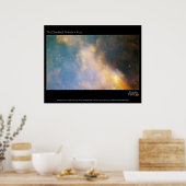 Dumbell Nebula M27 Hubble Teleskop Poster (Küche)