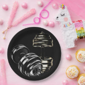 Dumbell-Party Pappteller (Party)