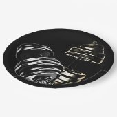 Dumbell-Party Pappteller (Schrägansicht)