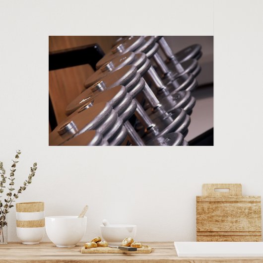 Dumbell Poster 2 (Küche)