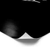 Dumbell Retro Bodybuilder Gym Fitness oder Trainer Poster (Ecke)