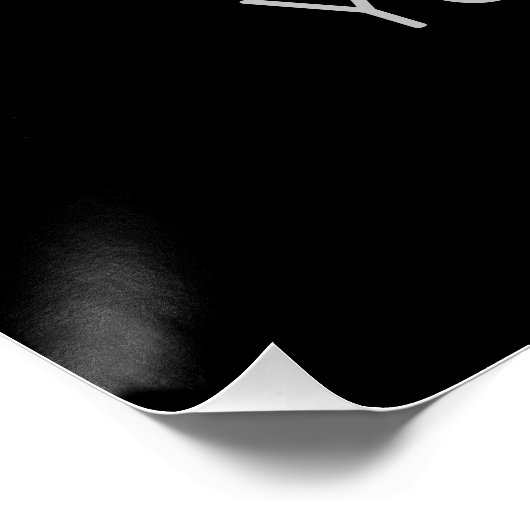 Dumbell Retro Bodybuilder Gym Fitness oder Trainer Poster (Ecke)