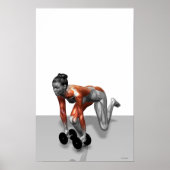 Dumbell Single Leg Deadlift 2 Poster (Vorne)