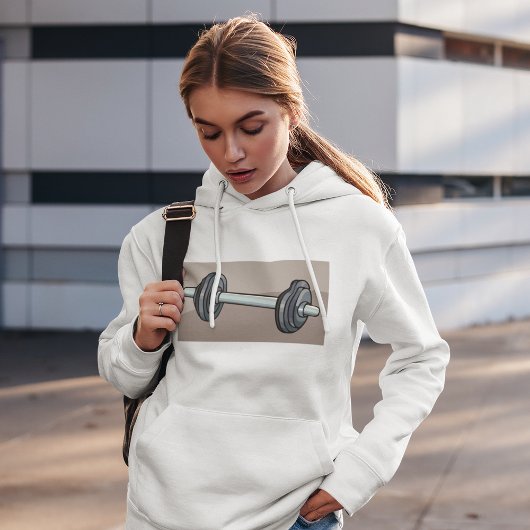 Dumbell Weight Fitness Hoodie