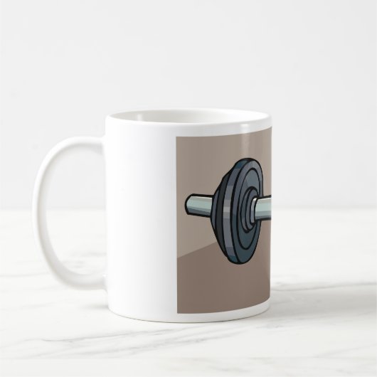 Dumbell Weight Kaffeetasse (Links)