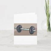 Dumbell Weight Karte (Vorderseite)