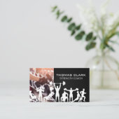 Dumbell Weights | Fitness Visitenkarte (Stehend Vorderseite)