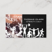 Dumbell Weights | Fitness Visitenkarte (Vorderseite)