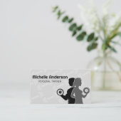 Dumbells | Arbeitskräfte Visitenkarte (Stehend Vorderseite)