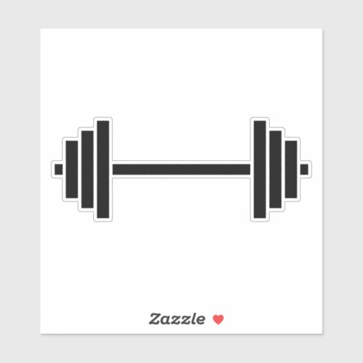 Dumbells Aufkleber (Blatt)