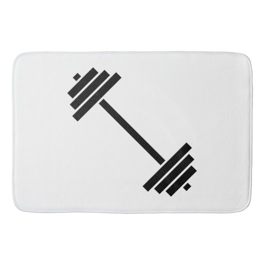 Dumbells Badematte (Vorderseite)