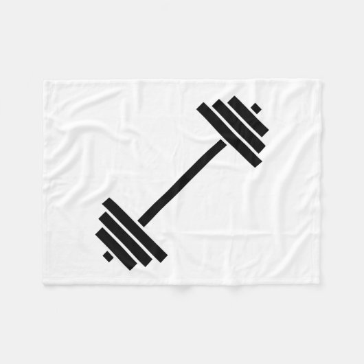 Dumbells Fleecedecke (Vorderseite (Horizontal))