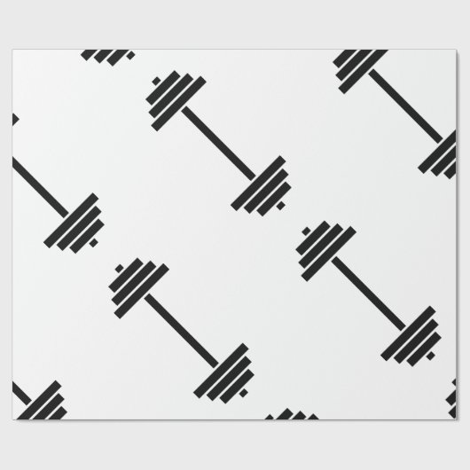 Dumbells Geschenkpapier (Flach)